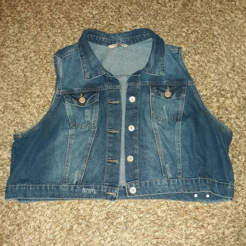 Denim vest